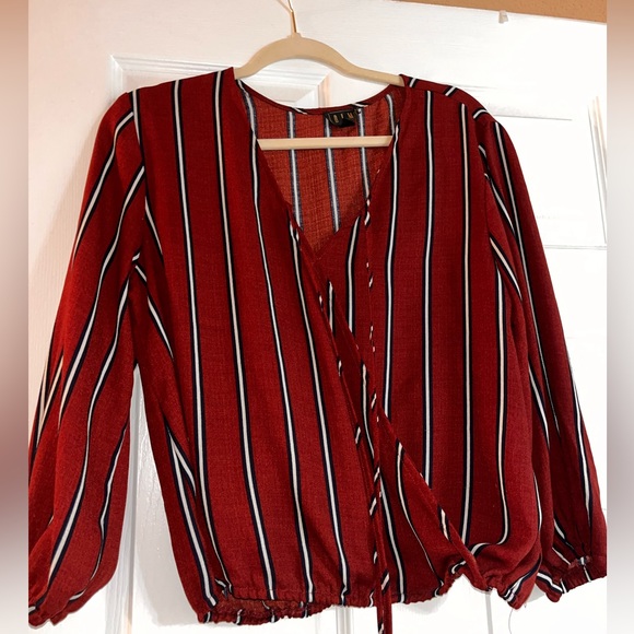 Tops - Red, white, blue, striped shirt